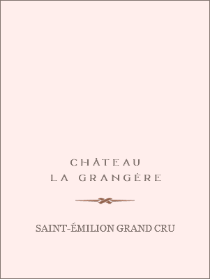  CHÂTEAU LA GRANGÈRE ﷯ SAINT-ÉMILION GRAND CRU 