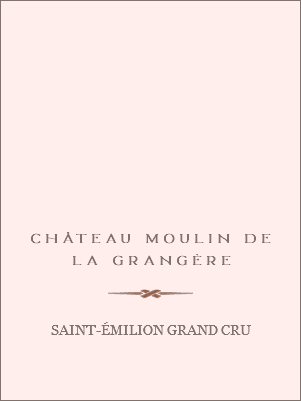  CHÂTEAU MOULIN DE LA GRANGÈRE ﷯ SAINT-ÉMILION GRAND CRU 
