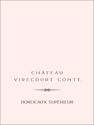  CHÂTEAU VIRECOURT CONTÉ ﷯ BORDEAUX SUPÉRIEUR 